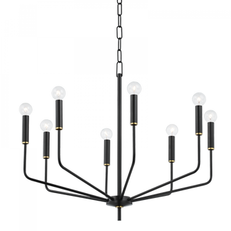 Bailey Chandelier (6939|H516808-AGB/SBK)