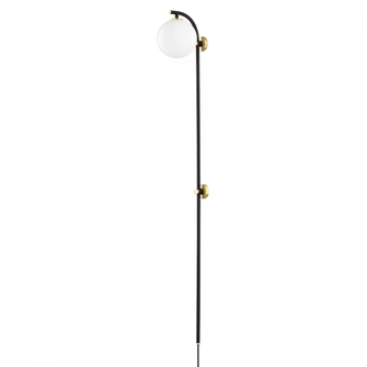 Faye Plug-in Sconce (6939|HL589201-AGB/SBK)