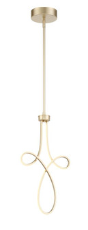 LED Mini Pendant in Soft Gold Finish (77|P5431-697-L)