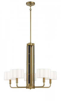 Chelsea - 5 Light Chandelier, a Robin Baron Design (10|2785-695)