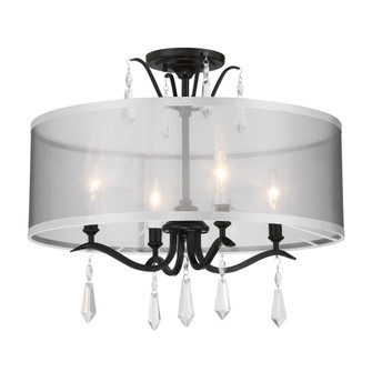 Laurel Estate - 4 Light Semi Flush (10|4443-66A)