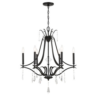 Laurel Estate - 6 Light Chandelier (10|4446-66A)