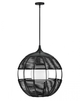 Medium Orb Chandelier (87|19675BK)