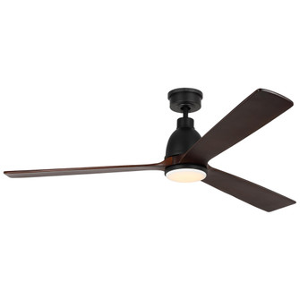 Bryden Smart 60'' Dimmable Indoor/Outdoor Integrated LED Midnight Black Ceiling Fan (6|3BRYSM60MBKD)