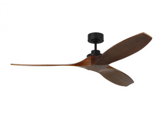 Collins 60'' Smart Indoor/Outdoor Black Ceiling Fan with Remote Control and Reversible Motor (6|3CLNSM60MBK)