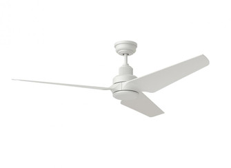 Ruhlmann Smart 52'' Dimmable Indoor/Outdoor Integrated LED Matte White Ceiling Fan (6|3RULSM52RZWD)