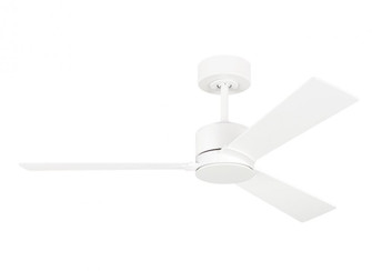 Rozzen 44'' Indoor/Outdoor Matte White Ceiling Fan with Handheld Remote Control and Reversible Mo (6|3RZR44RZW)