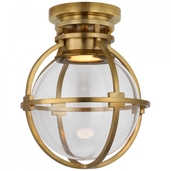 Gracie 7'' Captured Globe Flush Mount (279|CHC 4480AB-CG)