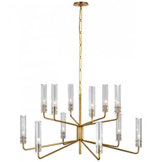Casoria Large Two-Tier Chandelier (279|ARN 5484HAB-CG)