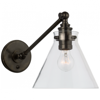 Parkington Single Library Wall Light (279|CHD 2525BZ-CG)