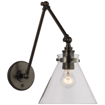 Parkington Double Library Wall Light (279|CHD 2526BZ-CG)