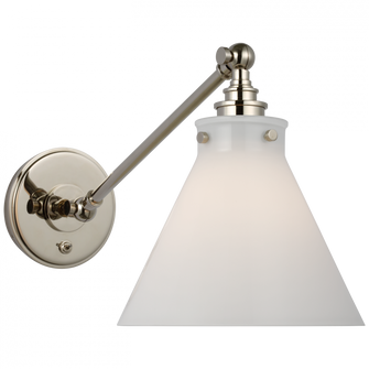 Parkington Single Library Wall Light (279|CHD 2525PN-WG)