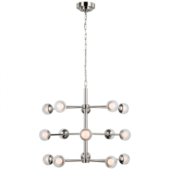 Alloway Small Barrel Chandelier (279|KS 5230PN-CG)