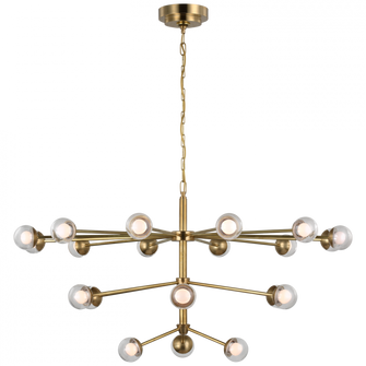 Alloway Large Chandelier (279|KS 5235SB-CG)