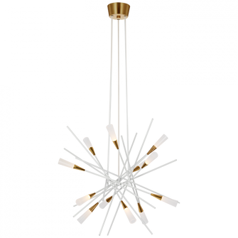 Stellar Medium Chandelier (279|CHC 5605WHT) Stellar Medium Chandelier (279|CHC 5605WHT)