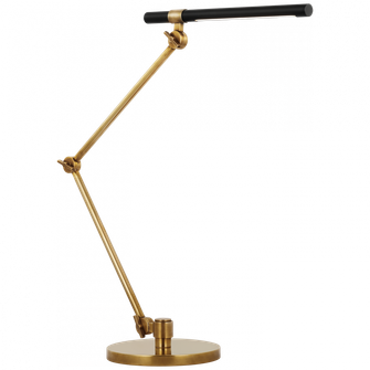 Heron Large Desk Lamp (279|IKF 3506HAB/BLK)
