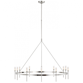 Overture Grande Ring Chandelier (279|PB 5032PN-CG)