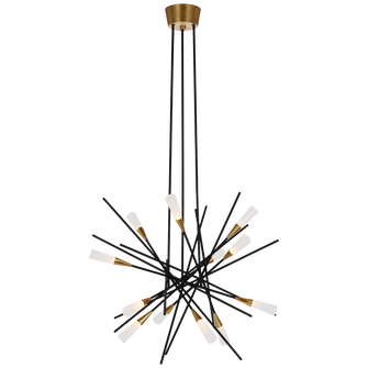 Stellar Medium Chandelier (279|CHC 5605BLK) Stellar Medium Chandelier (279|CHC 5605BLK)