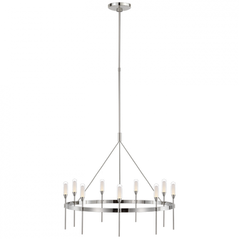 Overture Medium Ring Chandelier (279|PB 5030PN-CG)