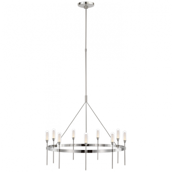 Overture Medium Ring Chandelier (279|PB 5030PN-CG)