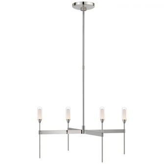 Overture Medium Uplight Chandelier (279|PB 5041PN-CG)