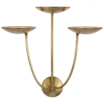 Keira Large Triple Sconce (279|TOB 2785HAB)