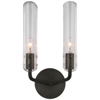 Casoria 14'' Double Sconce (279|ARN 2481BZ-CG)