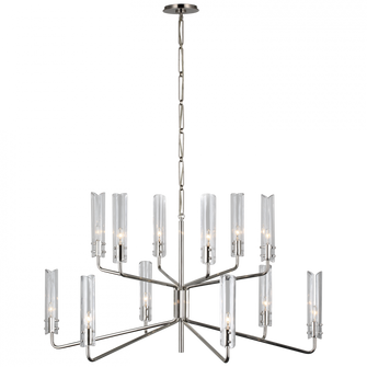 Casoria Large Two-Tier Chandelier (279|ARN 5484PN-CG)