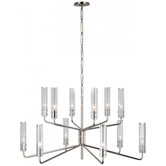 Casoria Large Two-Tier Chandelier (279|ARN 5484PN-CG)