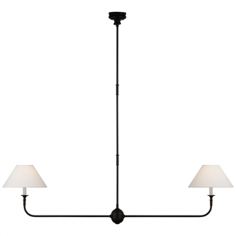 Piaf Large Two Light Linear Pendant (279|TOB 5455AI/EBO-L)