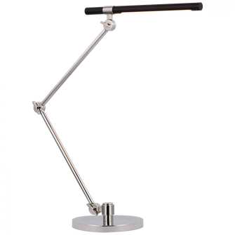 Heron Large Desk Lamp (279|IKF 3506PN/BLK)