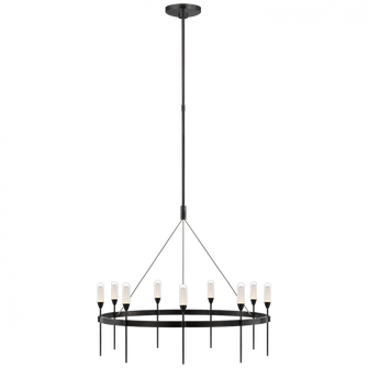 Overture Medium Ring Chandelier (279|PB 5030BZ-CG)