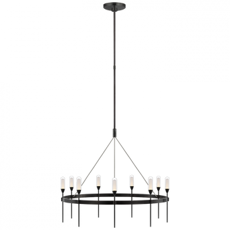 Overture Medium Ring Chandelier (279|PB 5030BZ-CG)
