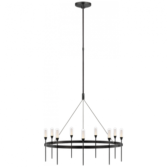 Overture Medium Ring Chandelier (279|PB 5030BZ-CG)