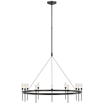 Overture XL Ring Chandelier (279|PB 5031BZ-CG)