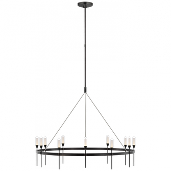 Overture XL Ring Chandelier (279|PB 5031BZ-CG)