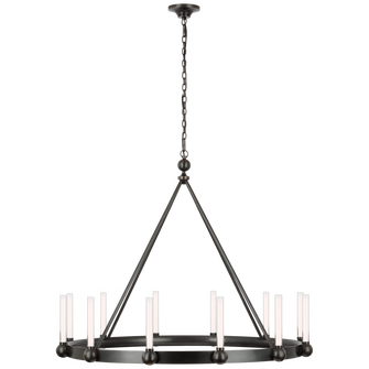 Jeffery XL Ring Chandelier (279|TOB 5776BZ-WG)