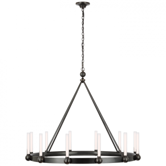 Jeffery XL Ring Chandelier (279|TOB 5776BZ-WG)