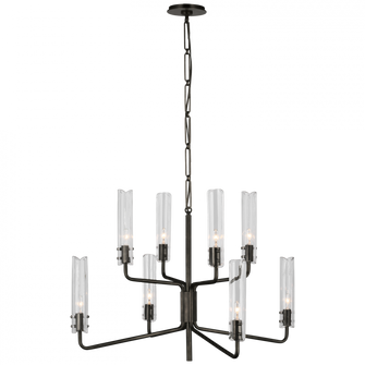 Casoria Medium Two-Tier Chandelier (279|ARN 5483BZ-CG)
