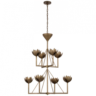 Alberto Medium Two Tier Chandelier (279|JN 5005ABL)