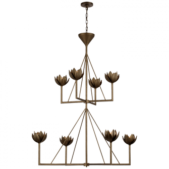 Alberto Large Two Tier Chandelier (279|JN 5006ABL)