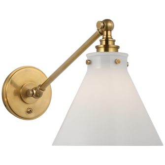 Parkington Single Library Wall Light (279|CHD 2525AB-WG)