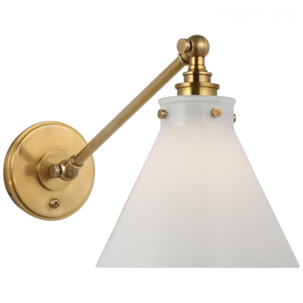 Parkington Single Library Wall Light (279|CHD 2525AB-WG)