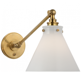 Parkington Single Library Wall Light (279|CHD 2525AB-WG)