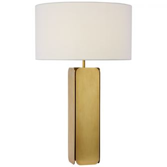 Abri Large Paneled Table Lamp (279|S 3724HAB-L)