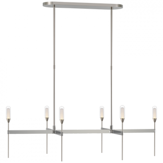 Overture Medium Uplight Linear Chandelier (279|PB 5046PN-CG)