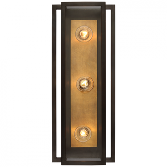 Halle 18'' Vanity Light (279|S 2202BZ/HAB-CG)