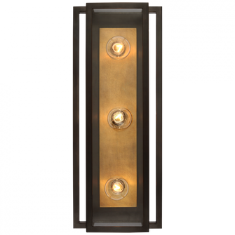 Halle 18'' Vanity Light (279|S 2202BZ/HAB-CG)