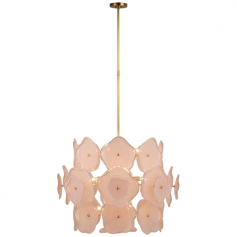 Leighton Large Barrel Chandelier (279|KS 5067SB-BLS)