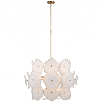 Leighton Large Barrel Chandelier (279|KS 5067SB-CRE)
